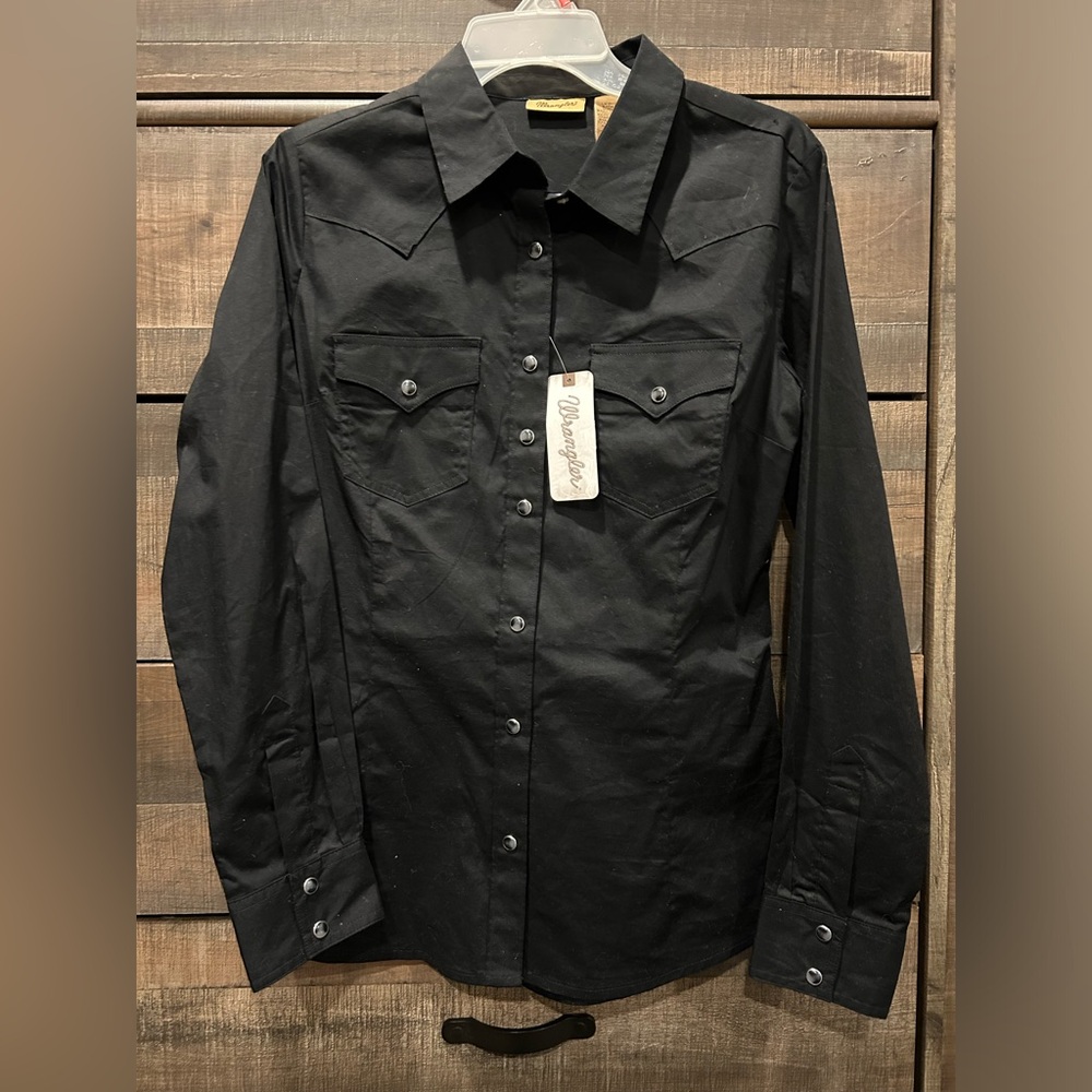 Wrangler pearl snap